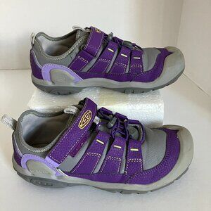Keen Hikers Sneakers Shoes Purple & Grey Size 4.